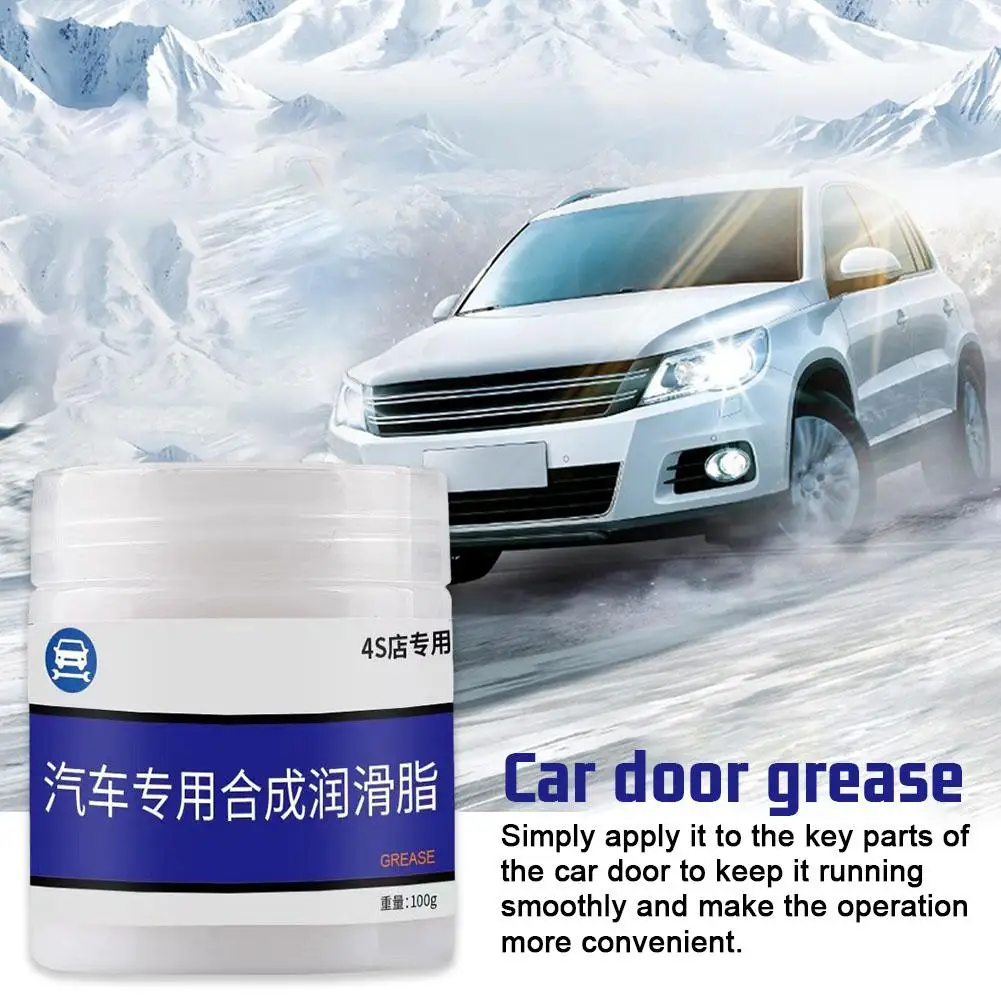 100g Auto Grease High Temp Resistant Axle Grease Leakproof Rustproof Car Dustproof Grease Lubricant Brake Long-lasting U4g7