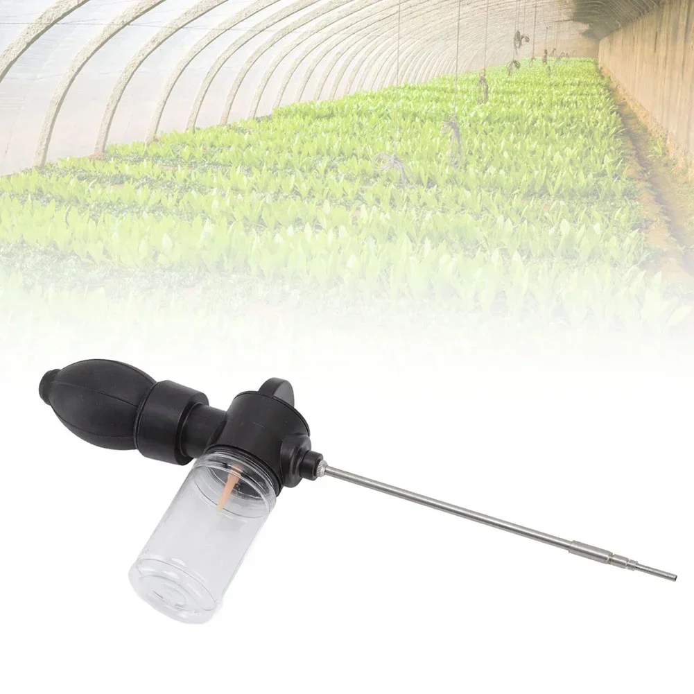 Home Garden Agriculture Color Black Termite Removal Tool Silicone Bulb Duster Precise Spraying Resistant To Deformation