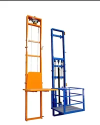 Custom Made Freight Elevator  Small Electric Cargo Lift With Fall Arrest Device