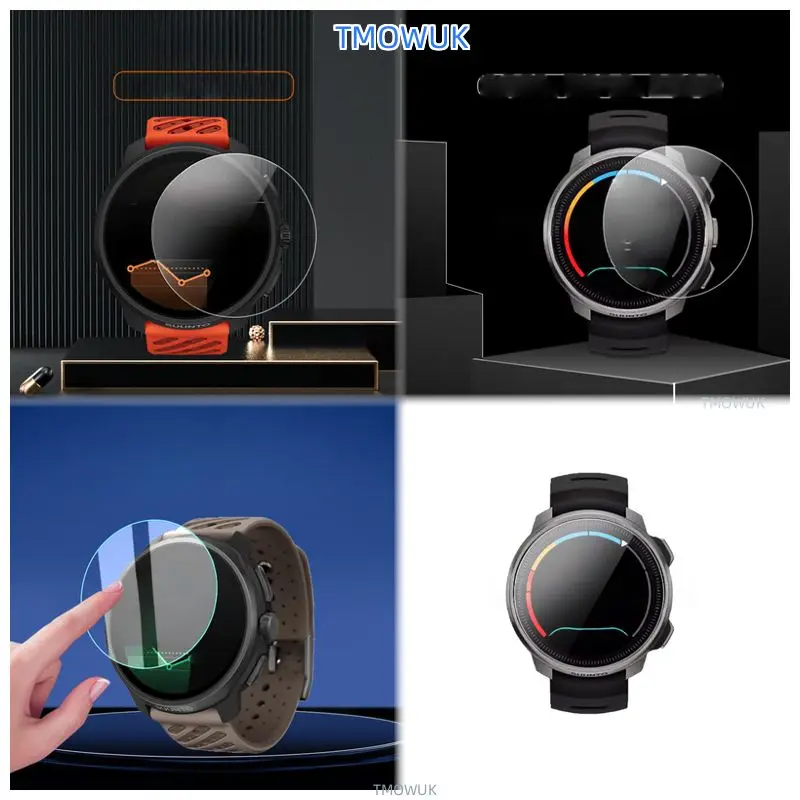

For SUUNTO RACE Tempered Glass Screen Protector - 9H Anti-Scratch, High Definition, Anti-Glare, Waterproof, Premium Watch Film​