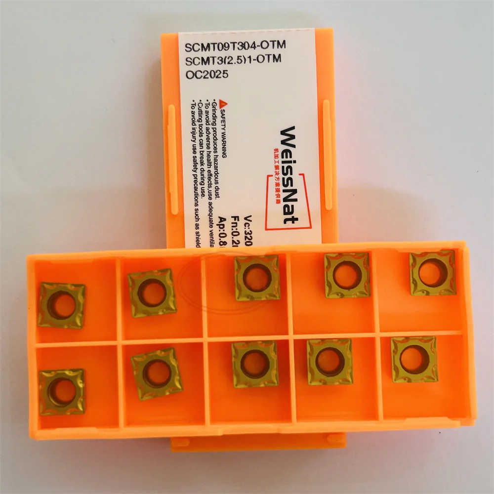 SCMT09T304 SCMT09T308 SCMT120404 SCMT120408 SCMT120412-OTM TMT OP1315 OP1215 OC3215 OC2125 OC2025 OC2325 SCMT Inserto de carburo