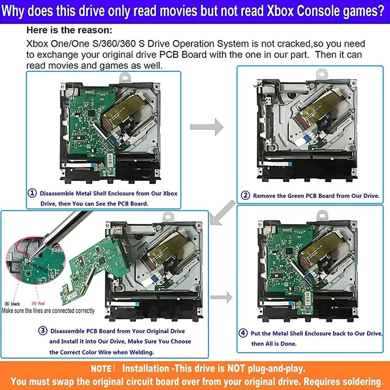 

Blu-Ray Disk Drive Replacement Lite-On DG-6M1S-01B DG-6M1S 6M2S B150 For One With Screwdriver