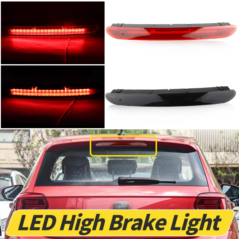 

1 шт. автомобильный светодиодный красный тормозной светильник с высоким креплением, третий стоп-сигнал для VW GTI Rabbit Jetta Station Wagon Passat Tiguan 1K6945097A
