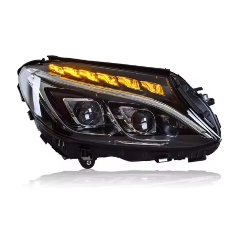 New style Automatic Full LED Headlights for Benz for C Class W205 2015-2021 Head Lamps High Quality Daytime Running Turn Signal