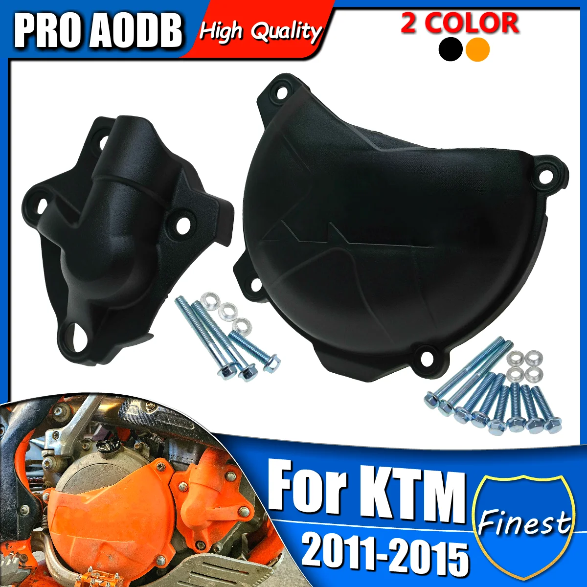 

Motorcycle Dirt Bike Engine Clutch Guard Water Pump Cover for KTM 250 350 SXF EXCF SIX DAYS XCF XCFW SXF 2011 2012 To 2016