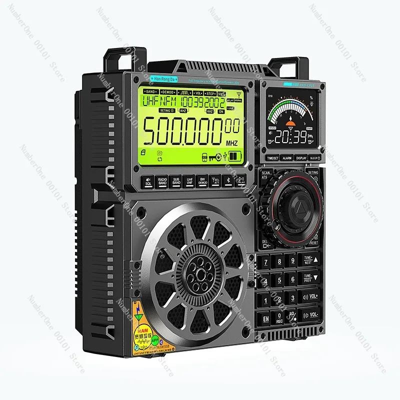 

C919 broadband full-band radio Bluetooth TF card AUX-in playback and recording APP intelligent control