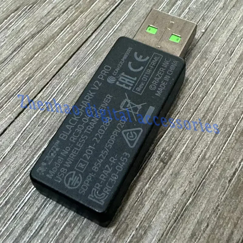 جهاز استقبال الدونغل الأصلي USB لجهاز Razer Blackshark V2 Pro ، سماعة رأس بديلة USB للألعاب ، قطع غيار ، ، ،!