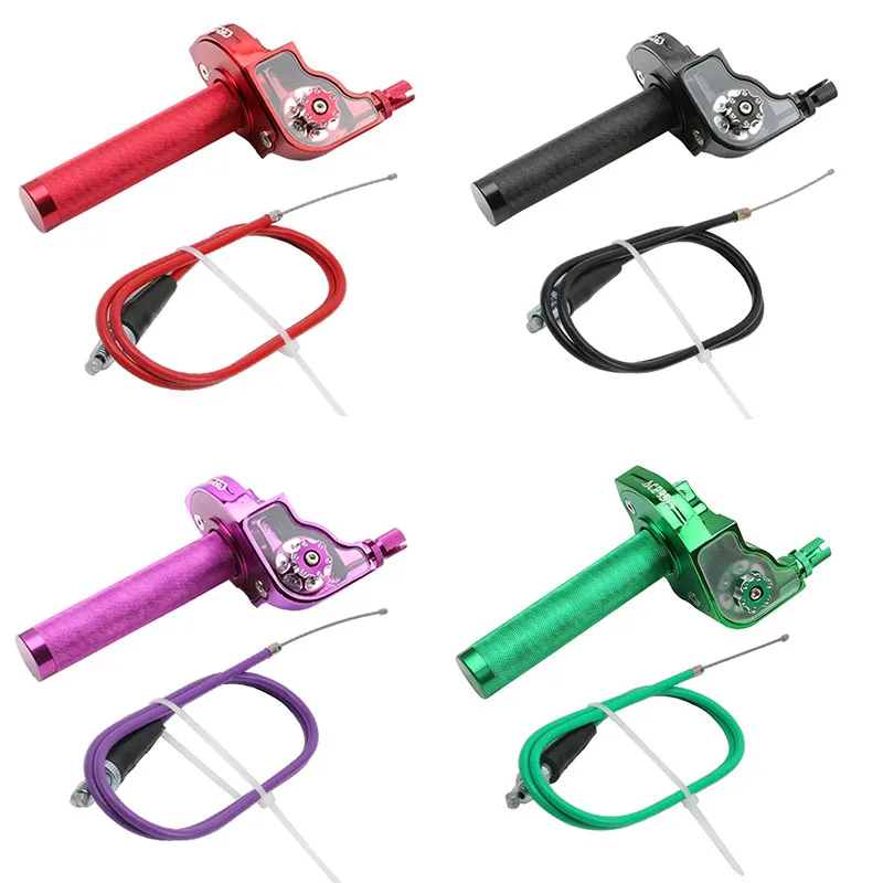 Motorcycle 7/8''22mm CNC Aluminum Accelerator Handlebar Throttle Twist Grip Twister For Pit Dirt Bike Motocross ATV Offroad