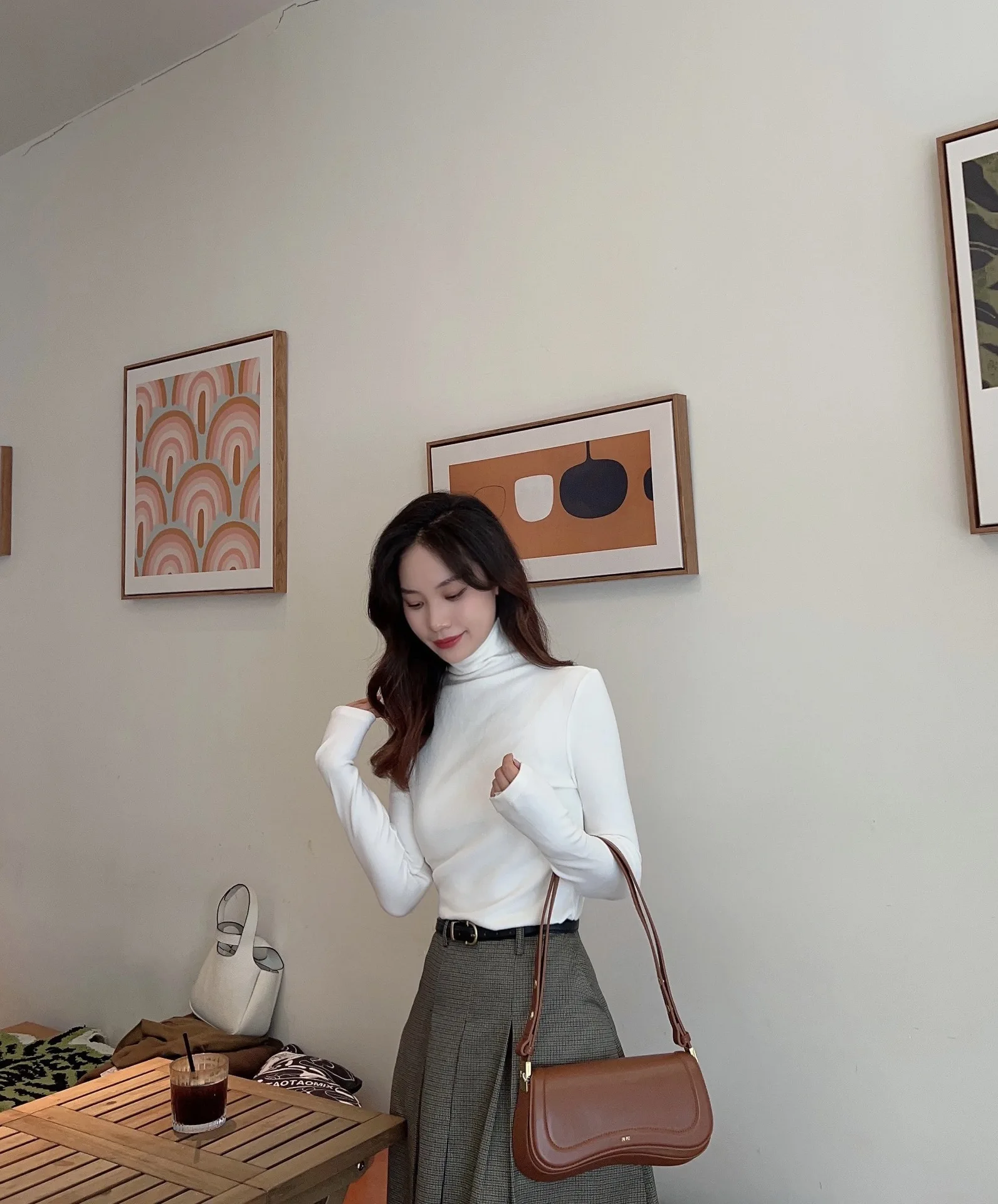 JW PEI Pudding Bag, French Style, Niche Bag, Women's, High-End, Simple, Underarm, Crossbody Bag