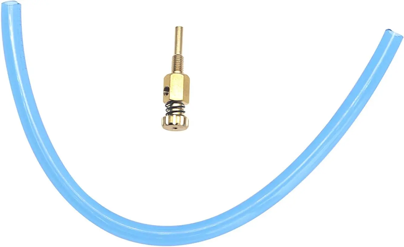 2 Pack Adjustable Carburetor Power Jet Valve with Hoses Replacement Compatible for Yamaha Banshee Fits KEIHIN MIKUNI Carburetor