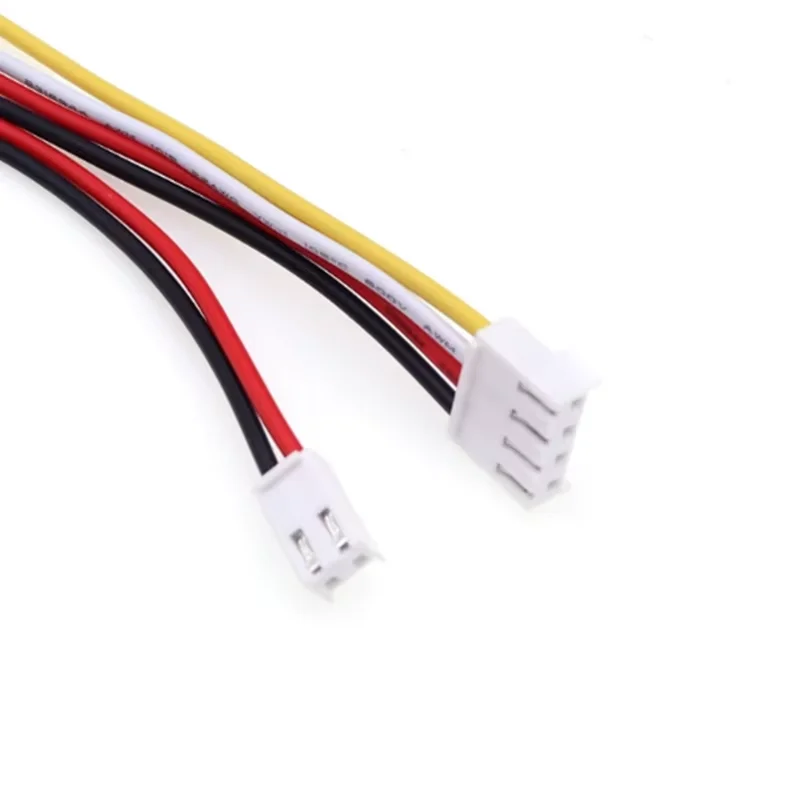 5PCS/LOT JST VH3.96 VH 3.96mm Female Housing Plug Wire Cable Single Connector 2 3 4 5 6 7 8 9 10Pin 22AWG Wire 100/150/200MM