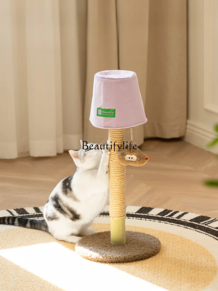 Scratching Pole Hemp Rope Scratching Board Small Cat Climber Frame Non-Covering Cat Pillar Cat Climber Column Toy Rack