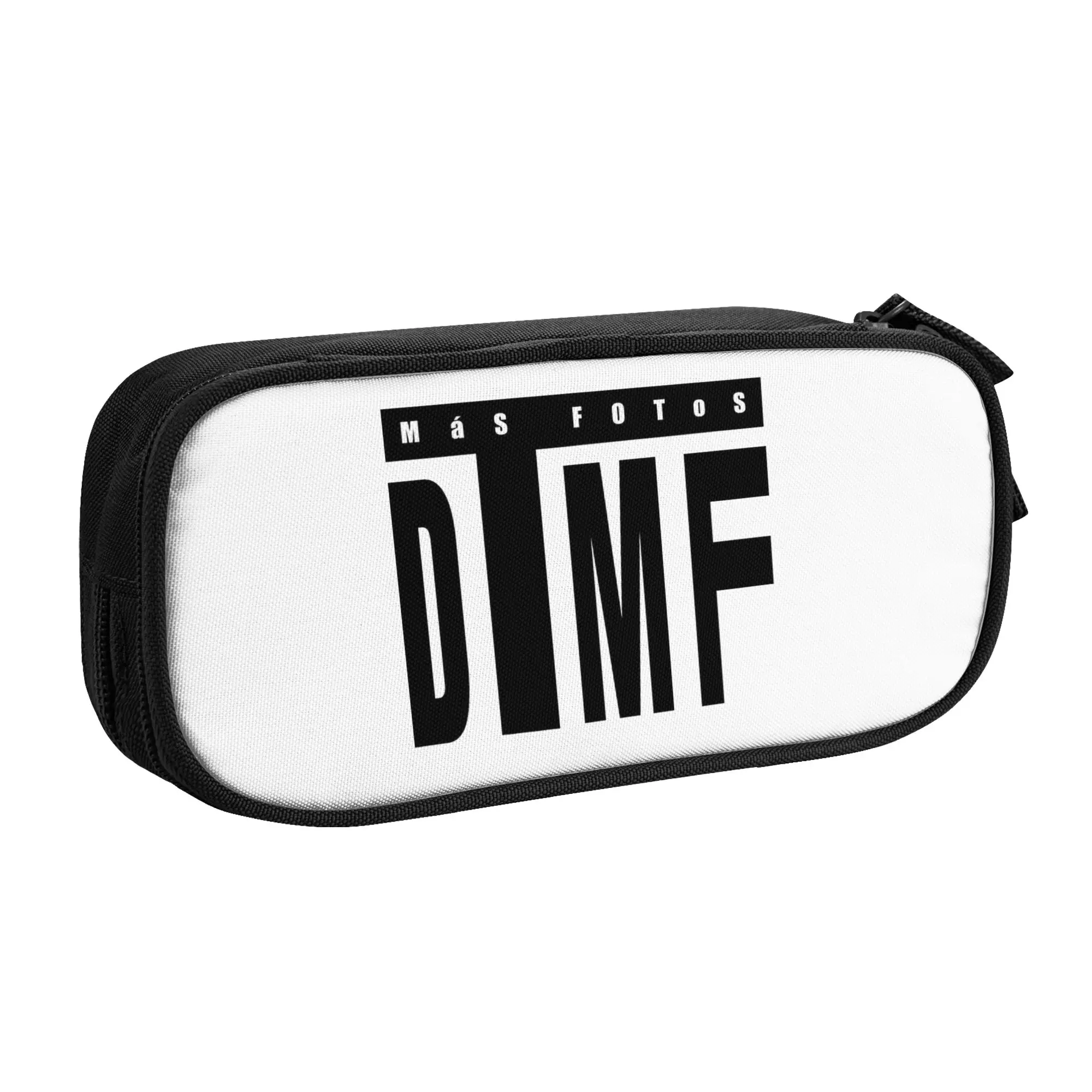 

Классический пенал DTMF Mas Fotos Bad Bunny, пеналы для ручек, большие сумки для хранения школьных принадлежностей, канцелярские товары на молнии
