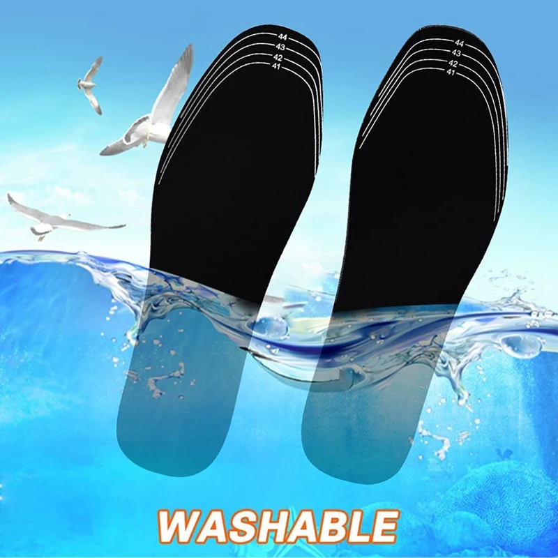 USB Heated Shoe Insoles Electric Foot Warming Pad Feet Warmer Sock Pad Mat Winter Outdoor Sports Heating Insoles Promotion