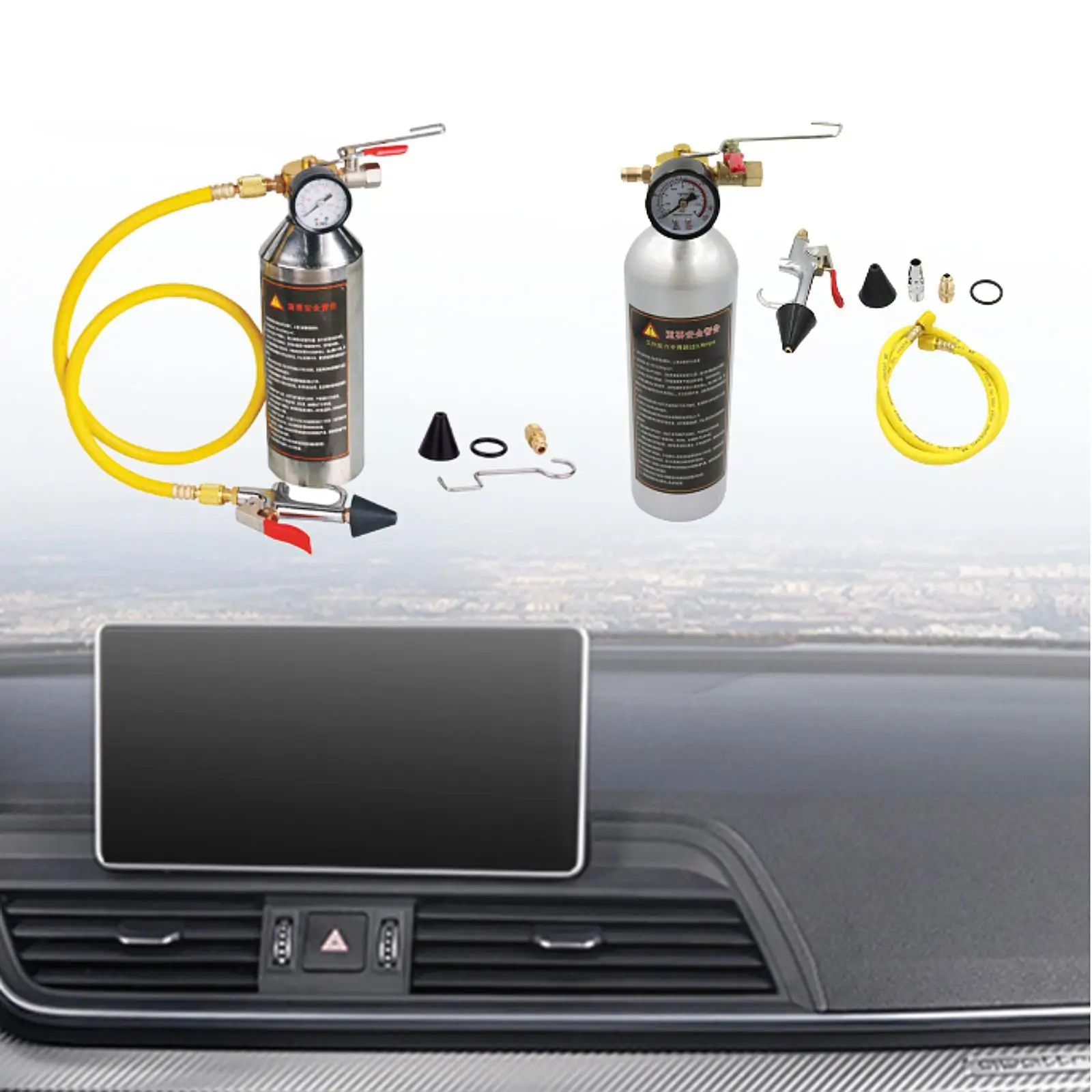 

Auto Air Conditioning Pipeline Cleaning Tool Set Professional Easy to Use