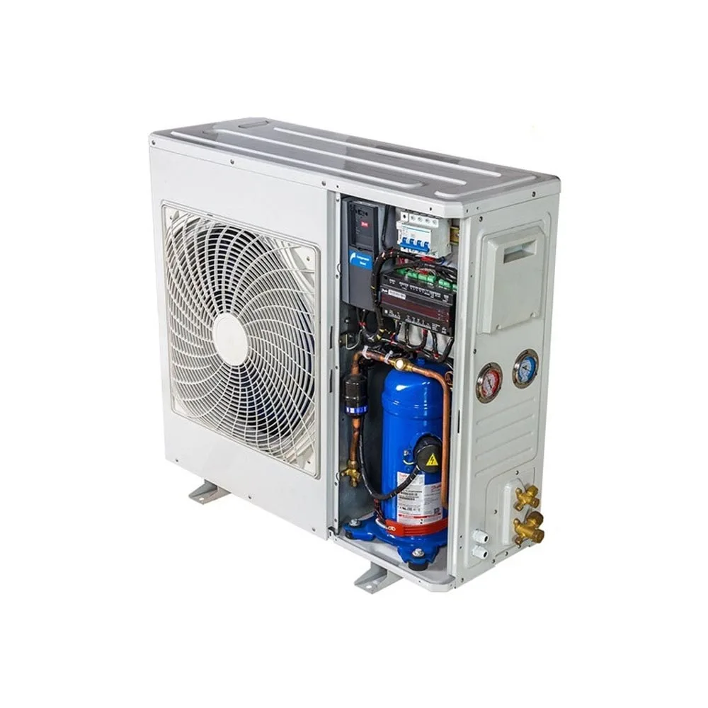 

Low temperature Condensing Unit with Scroll compressor Cold room Refrigeration outdoor unit 2-7HP -23°~15° Medium R22 R404 R507