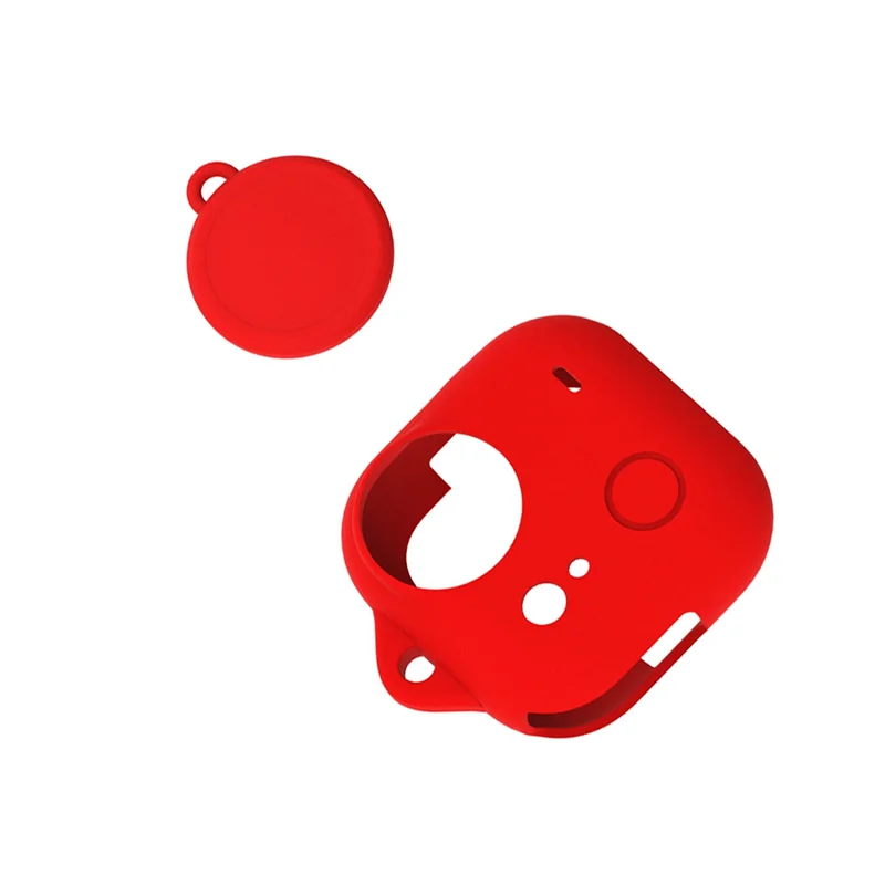 Funda protectora AT41 para cámara GO Ultra Thumb, funda de silicona con tapa de lente, accesorios C