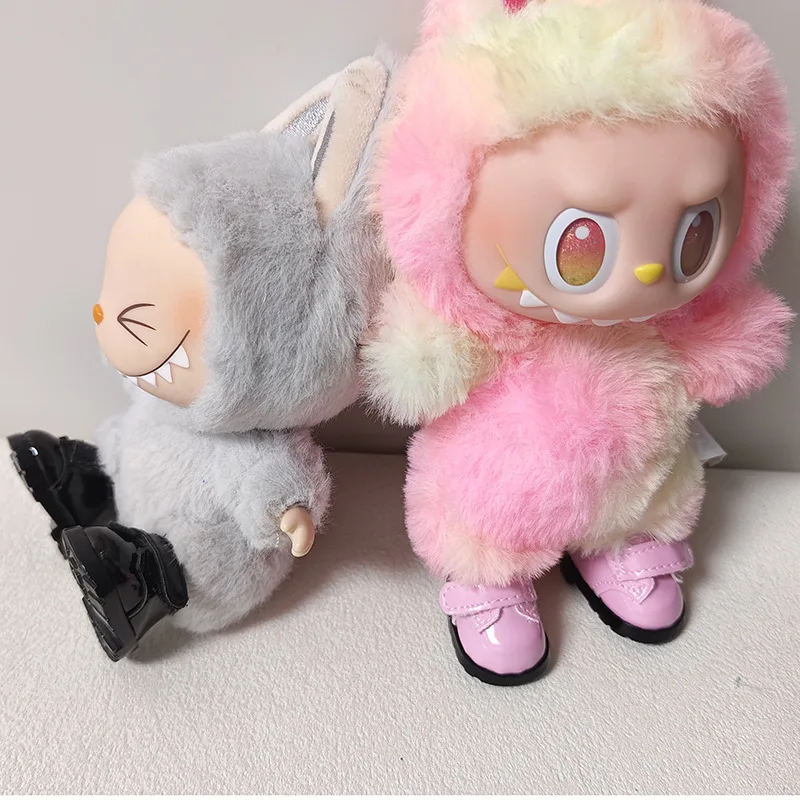 15/17 センチメートルラブブ II アイドル人形服 - 人形用ベルクロ革靴、ポーズパーティーアクセサリー、DIY 手作りテーマの装飾