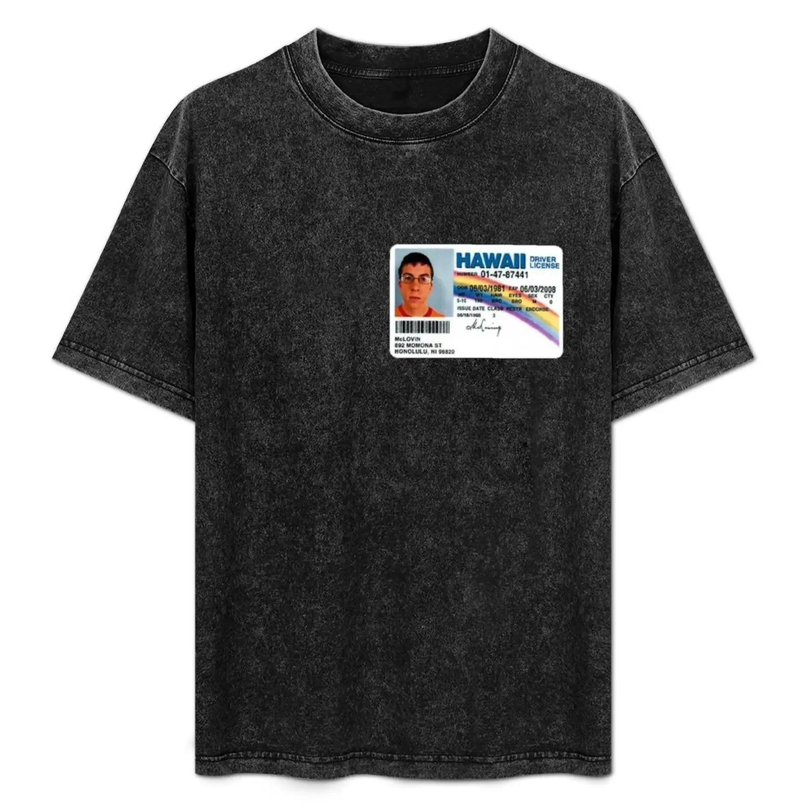 

McLovin T-Shirt Stylish Print Short Sleeve Tee