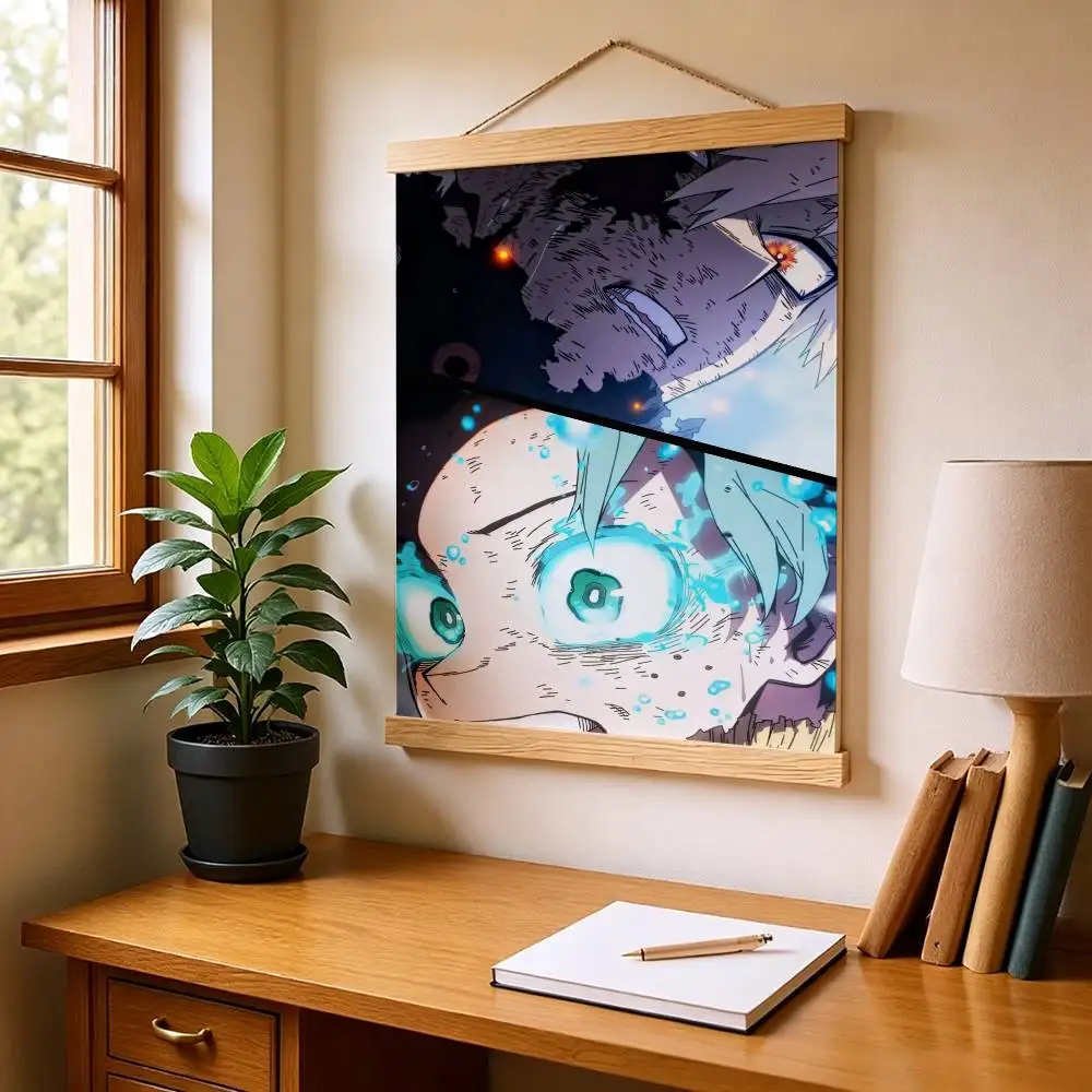 Bakugo Katsuki Midoriya Izuku  Customizable HD Self Adhesive Waterproof Wall Art Poster