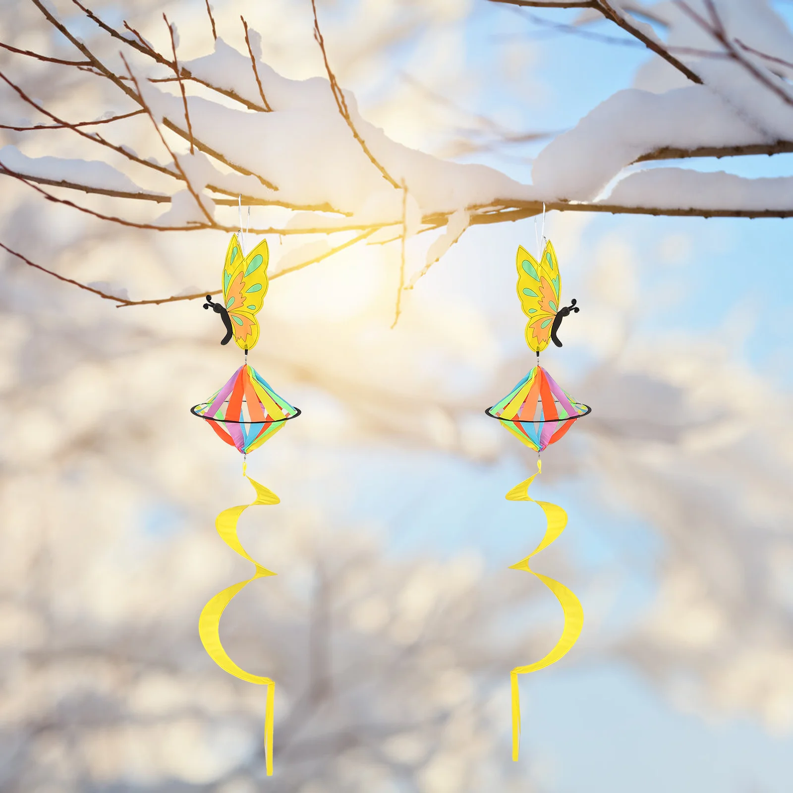 

Cute Animal Wind Spinner Colorful Hanging Outdoor Garden Yard Decoration Spiral Party Supply Garden Ornaments Colorful Decor