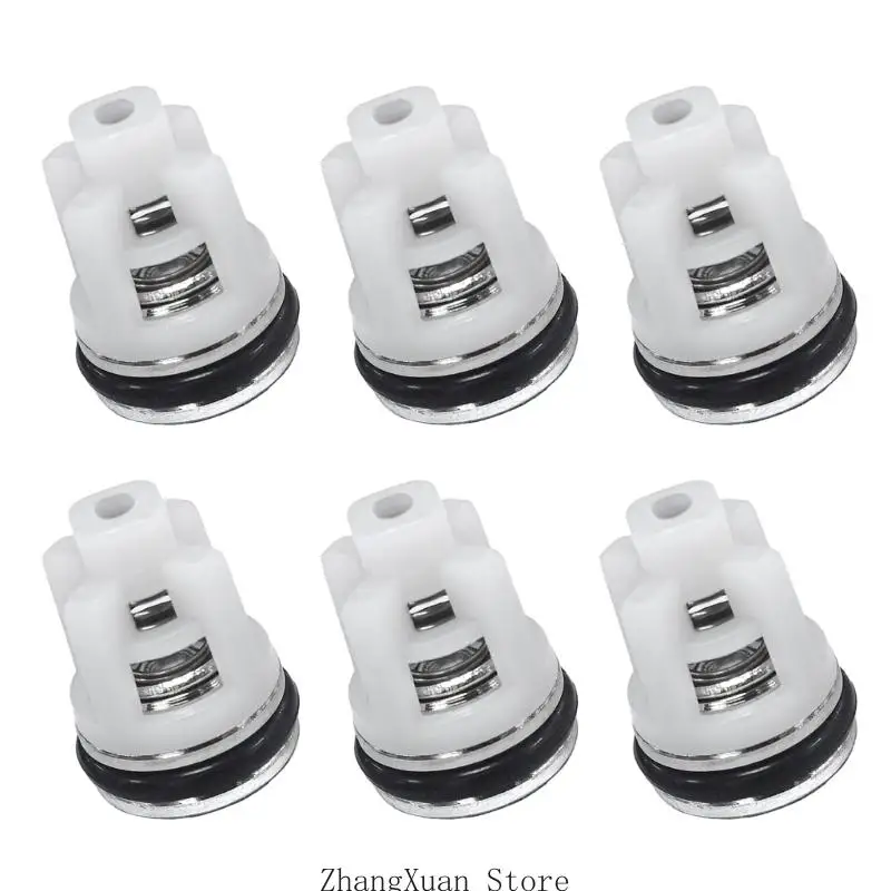 Aftermarket-Pumpen-Check-Ersatzset für Hochdruckreiniger, enthält 6 Teile mit vormontierten Dichtungen zur Wiederherstellung von – Detail 8