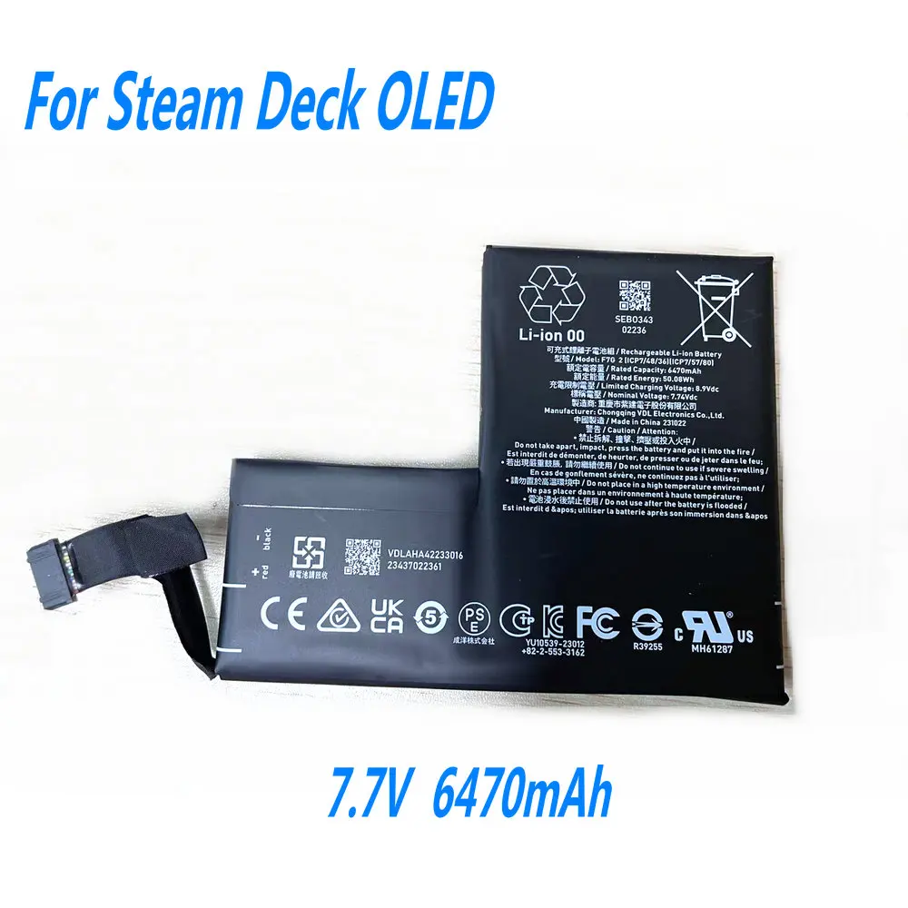 NEUE F7A F7G Laptop Batterie Für Steam Deck LCD/OLED Handheld Gamepad Controller Akkus Zubehör