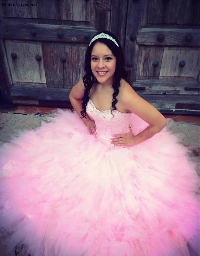 

ANGELSBRIDEP милое бальное платье, платья для Quinceanera для 15 вечерние, блестящие кристаллы, бисеры, официальное, Золушка, день рождения