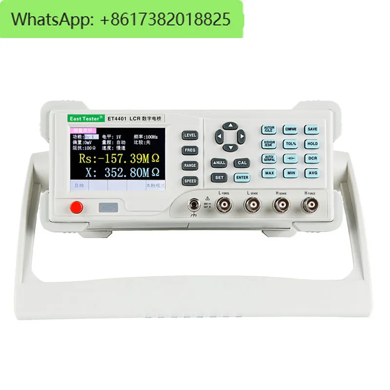 ET4401 Benchtop High Precision LCR Digital Bridge, High Precision Resistance Inductor Capacitance Meter Tester