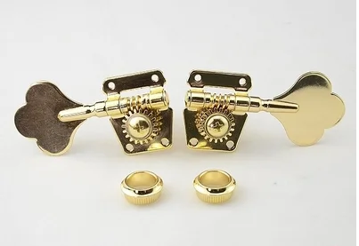 Professional Vintage Style Cloverleaf Machine heads Tuners Pegs Gold for Electric Bass Guitars Accessories in Stock Discount