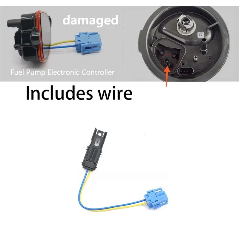 A13F-Motorcycle Fuel Pump Electronic Bypass Connector Kit For BMW R1200/1250GS R1200GS R1250GS 6148523697 Fuel Line Repair