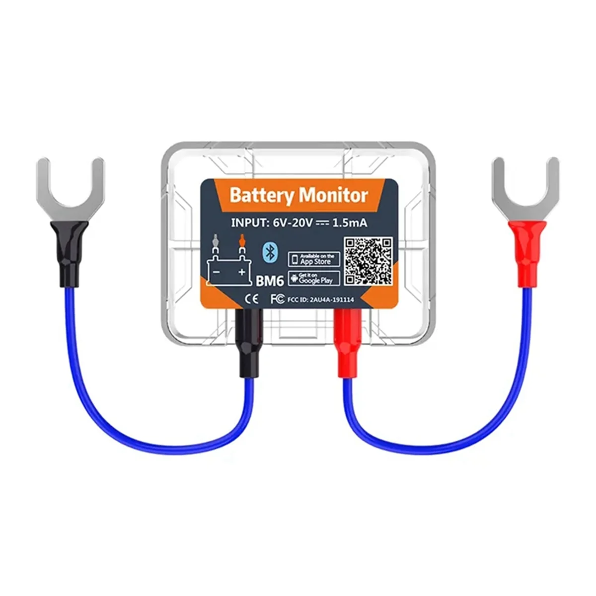 Wireless Bluetooth 12V Battery Monitory BM6 with Car Battery Health Check APP Monitoring Battery Tester