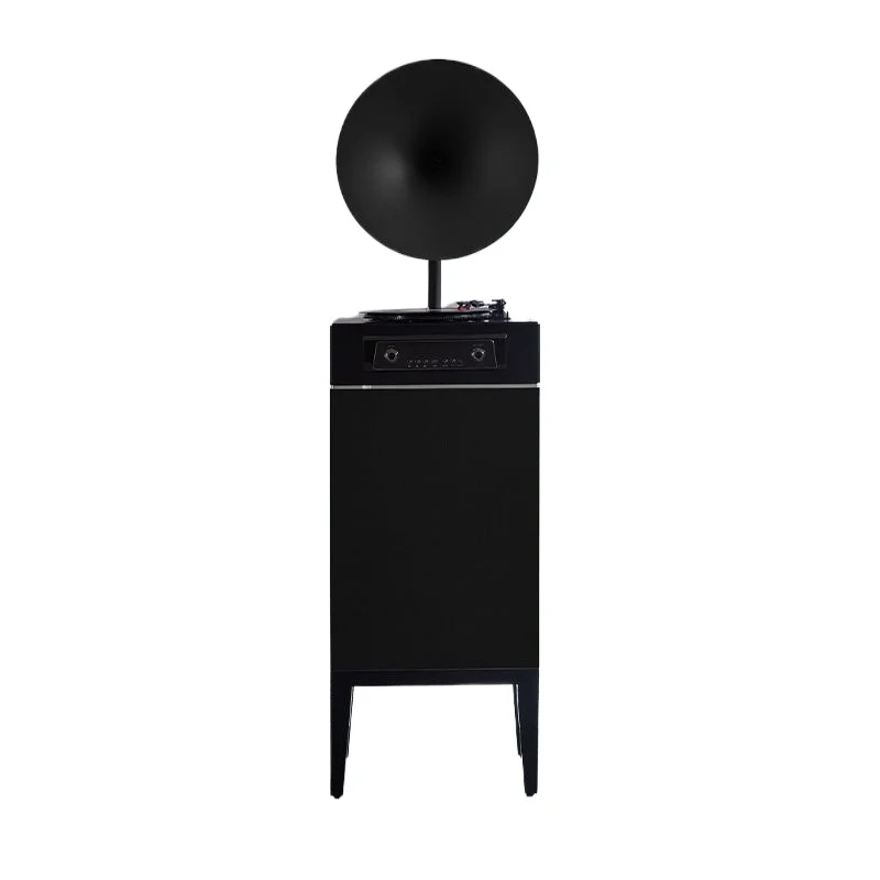 

Gramophone light luxury, vinyl record player retro record player HIFI bluetooth stereo living room ornament