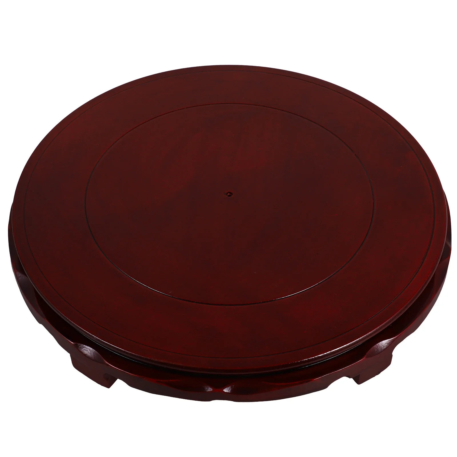 

Furniture Display Stand Base Round Wooden Pedestal For Vase Lamp Sculptures Antiques Collectibles Home Decor Asian