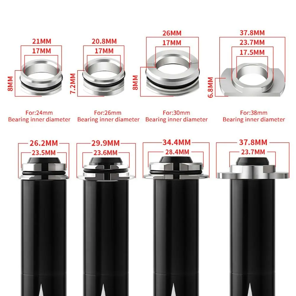 الفولاذ المقاوم للصدأ أداة إزالة الصواميل 24 مللي متر 26 مللي متر 30 مللي متر 38 مللي متر دراجة تحمل النازع دراجة أسفل قوس الصحافة أداة تفكيك أداة