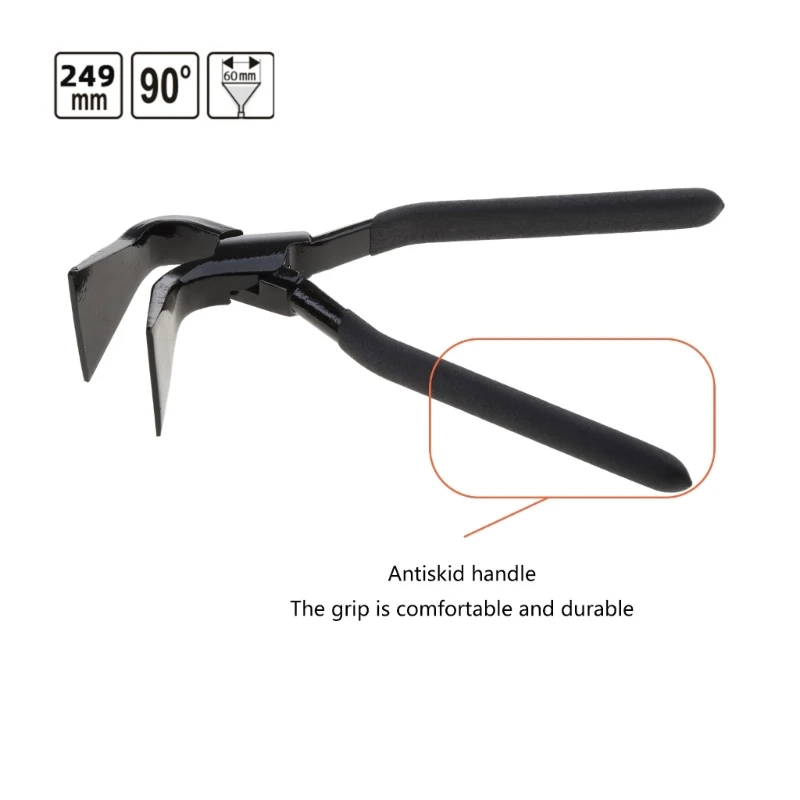 Sheet Metal Bending Pliers Multifunctional Elbow Straight Handle Hand Seamer Dropshipping