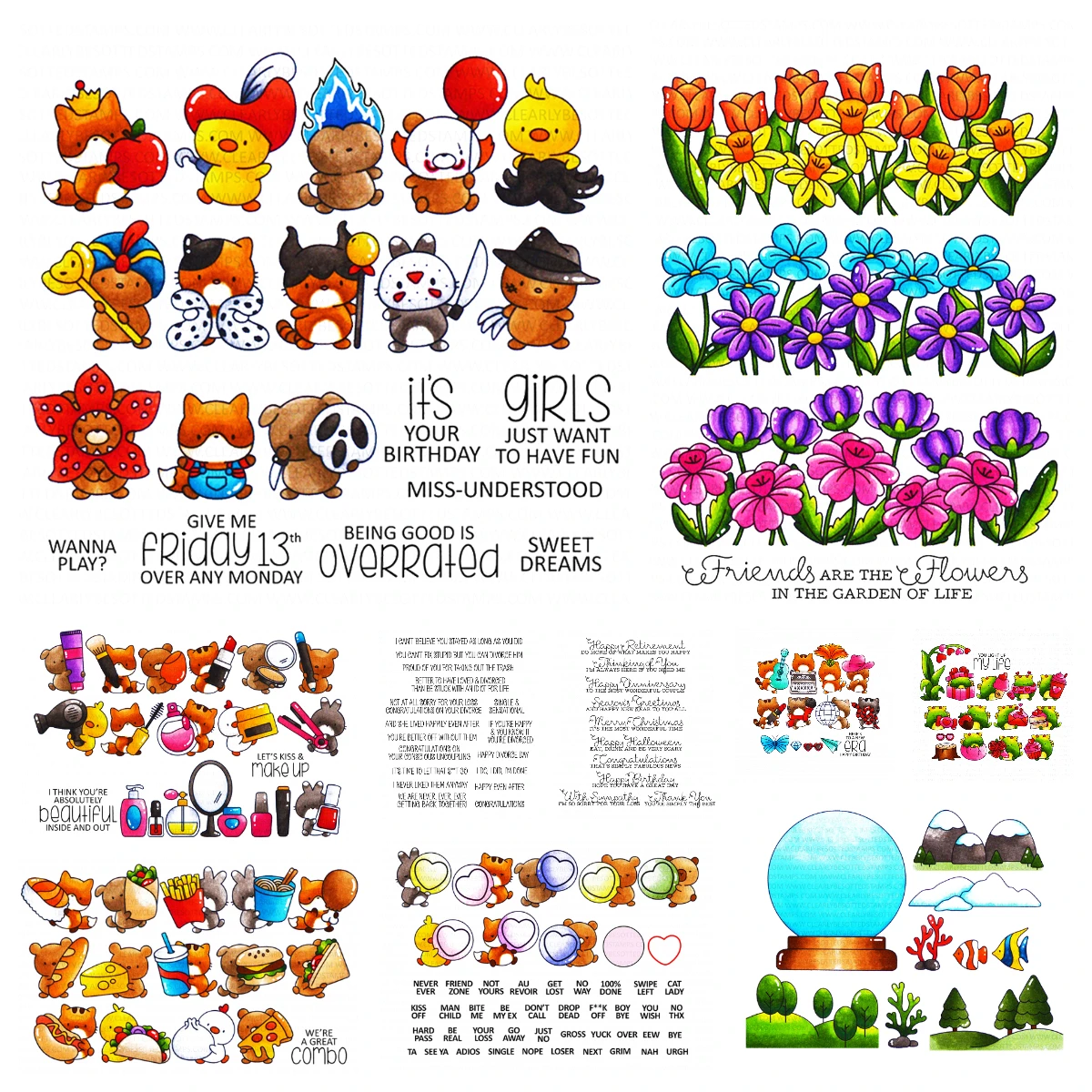 Holiday Release Mini Mischief Maker Bundle Stamps Die Cut Sip the Season Sentimental Type Stamp Die DIY Scrapbooking Card Gift