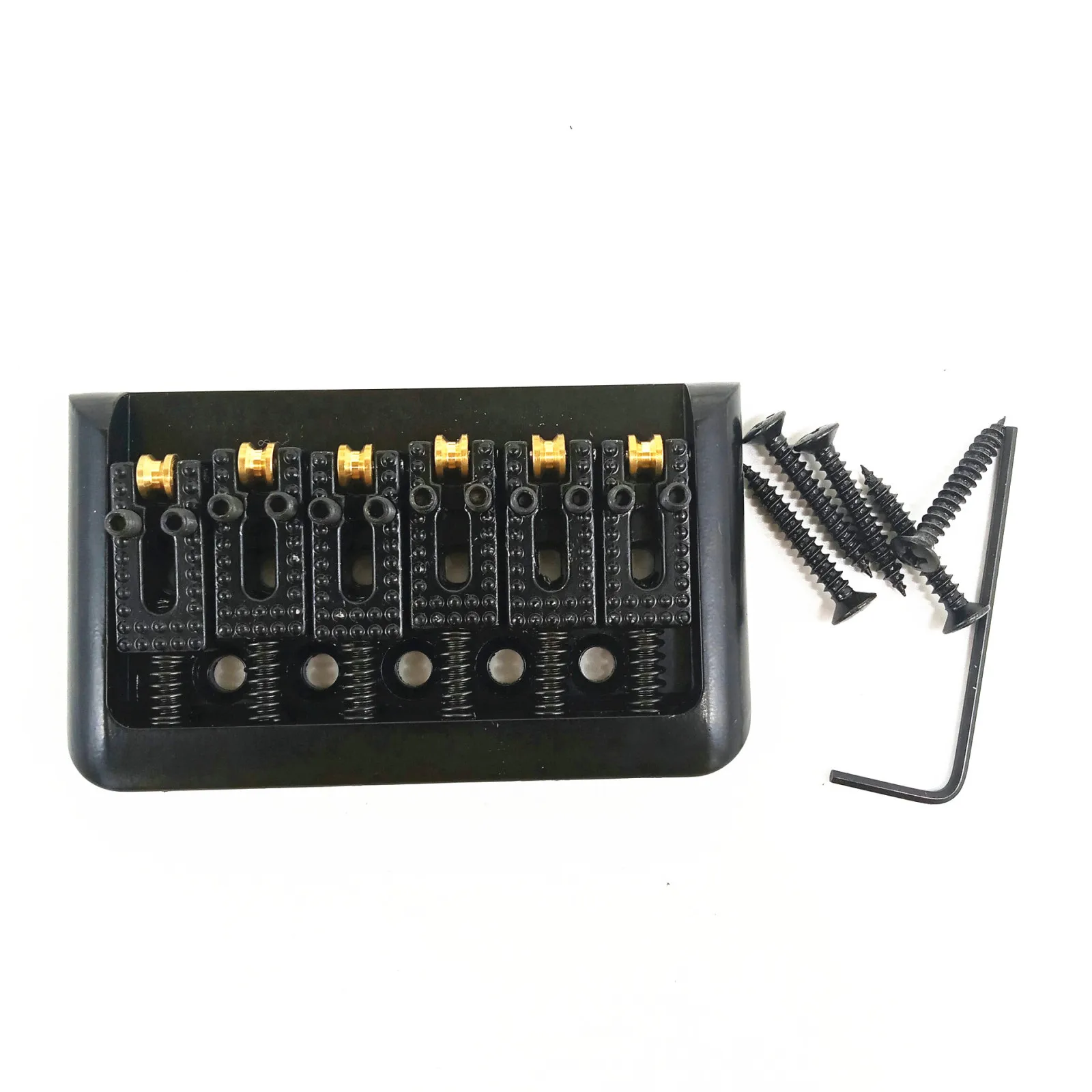 1 مجموعة تشين جسر الغيتار هاردتيل جسر السرج 6-سلسلة الكرة كرة قابلة للطي سلسلة رمز سحب لوحة للجيتار الكهربائي