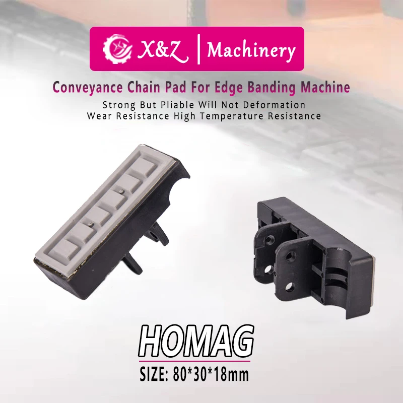 

10Pcs FLK006 80x30 Conveyance Chain Pad Replacement Parts Of HOMAG Edge Banding Machine Track Accessories Of Woodworking Machine