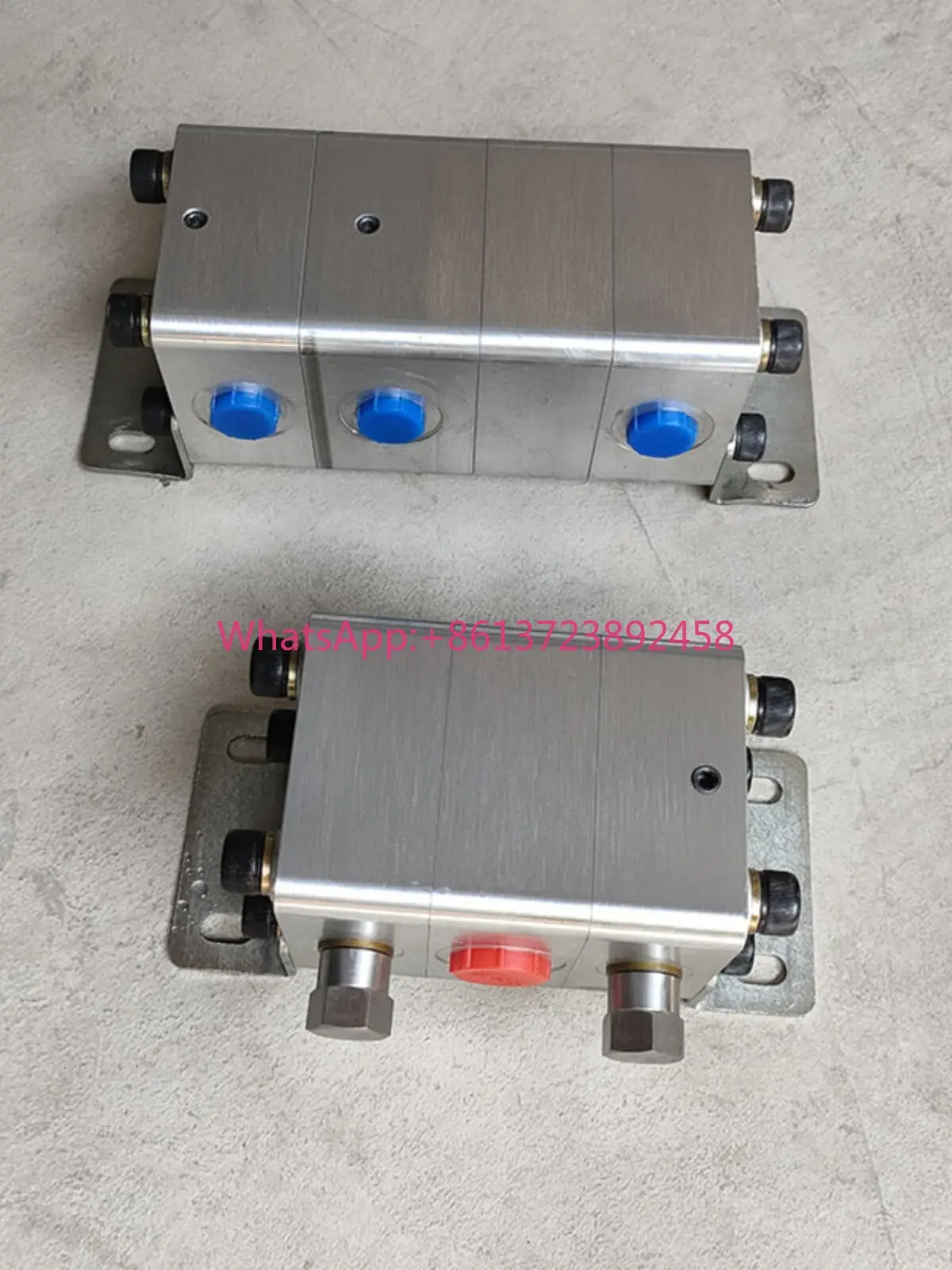 High Precision Hydraulic Synchronous Flow Divider Motor, 2/4 Circuit Large Flow Gear Synchronizer for Hydraulic Cylinder Sync