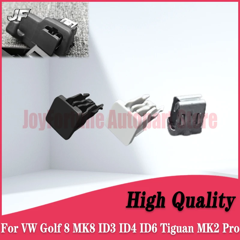 

1PC OEM Roof Handle Clamp Inner Ceiling Interior Pull Grab Handles Blanking Cap For VW Golf 8 MK8 ID3 ID4 ID6 Tiguan MK2 Pro