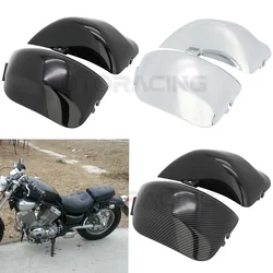 Motorcycle Left Right Side Fairing Battery Cover For Yamaha Virago 400 535 XV400 XV535 1987-2023 2017 2018 2019 2020 2021 2022