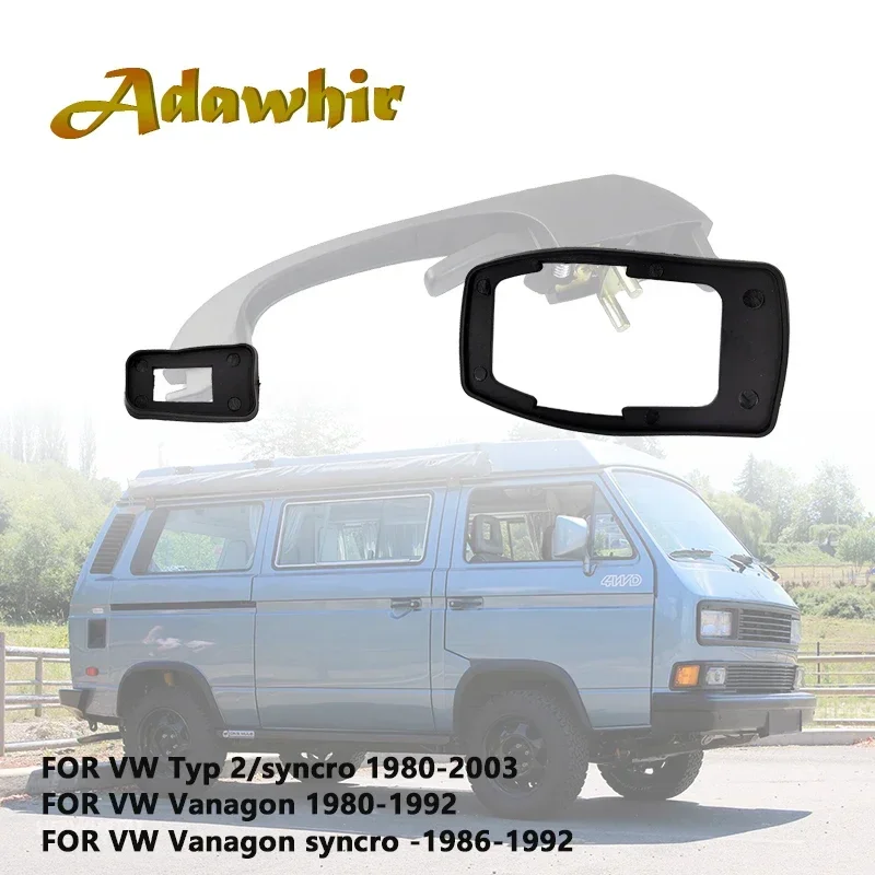 Door Handles Rubber Pad FOR VW Type 2 / Syncro Vanagon Syncro Front Door Handle 251837205 251837209 21837211