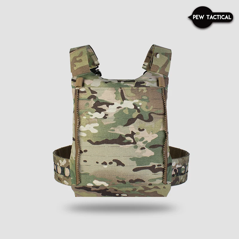 Imagem -03 - Pew Colete Tático Caça Armadura Ferro Estilo Fcpc Placa Transportadora Airsoft Caça Colete Tático