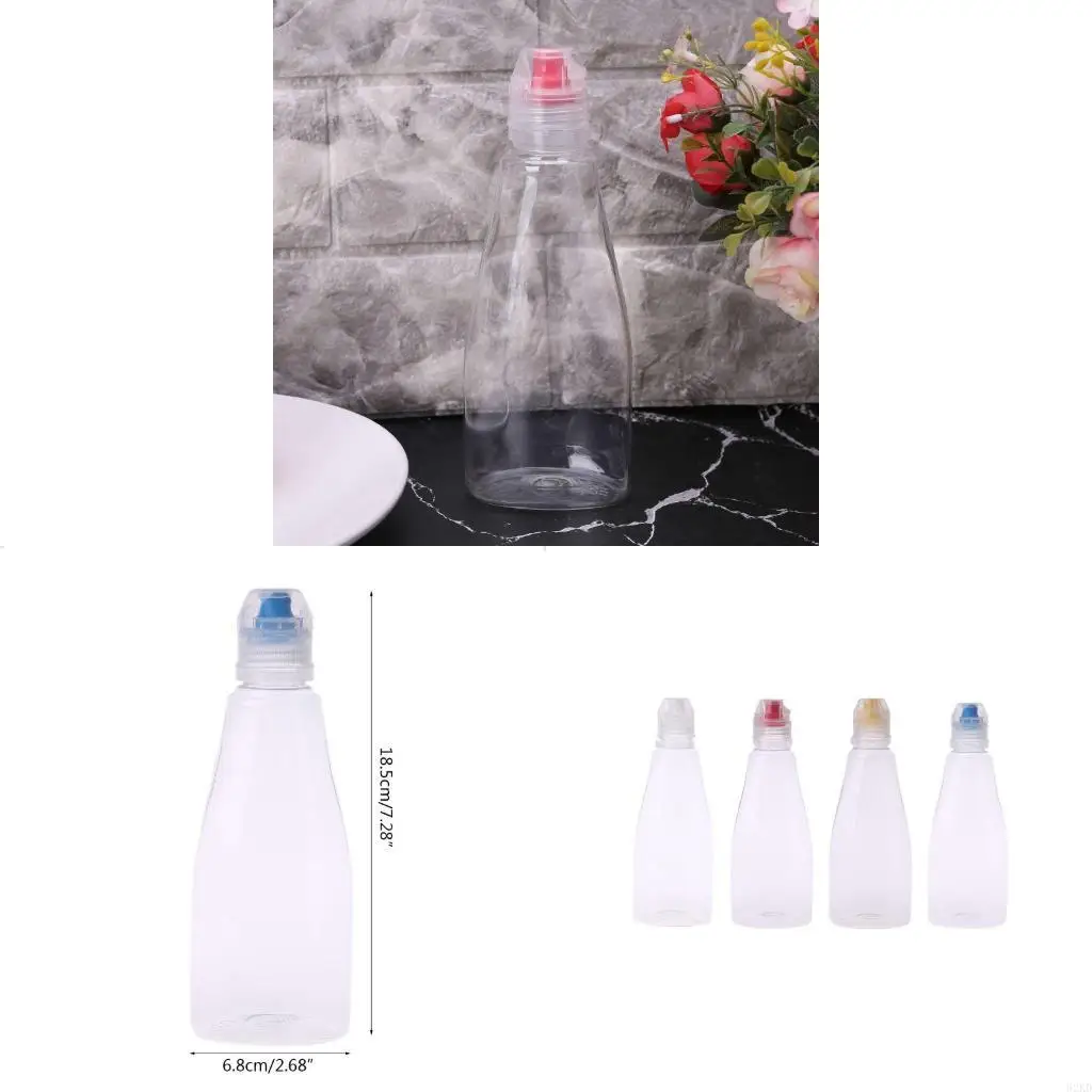 62KD Honey Squezzable Bottle with Protective Lid 400g Honey Capacity   Sized Reusable