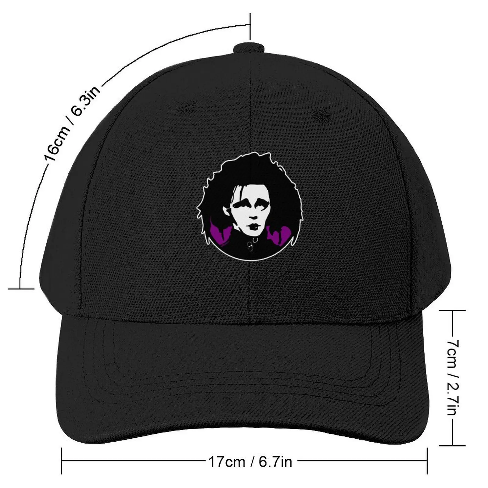 Edward Scissorhands Baseball Cap Ball Cap sun hat Big Size Hat Women Hats Men's