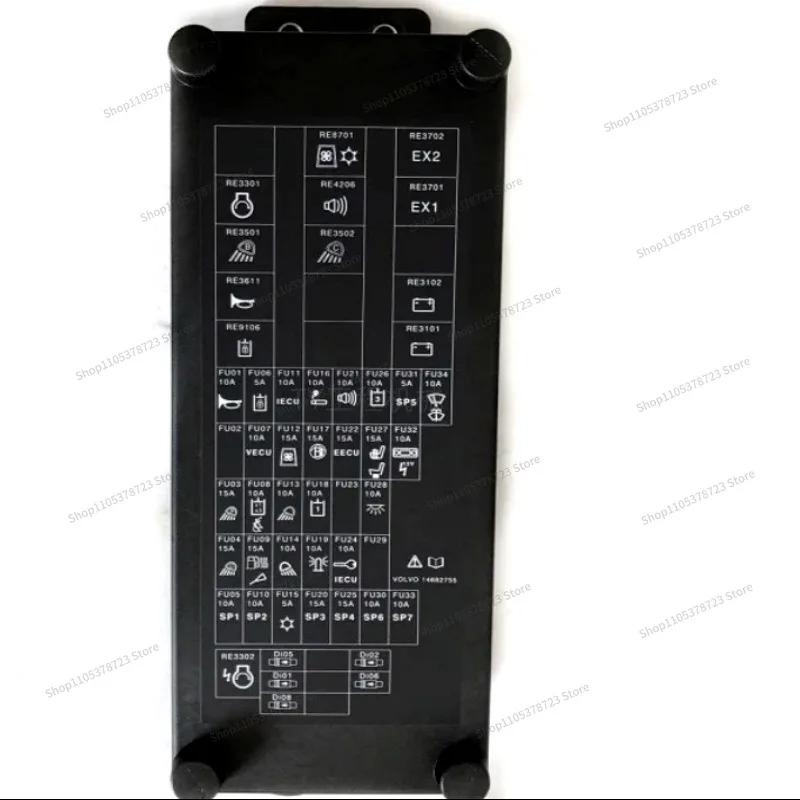 For EC210B EC240B Excavator Fuse Box 14641189 14683137 Construction Machinery Parts