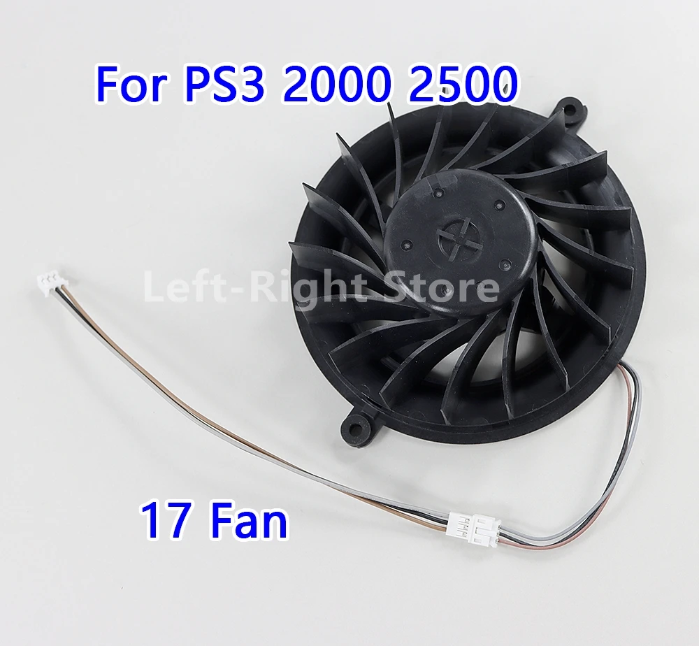 

3PCS Replacement Cooling Fan 17 Blades Internal Cooling Fan Cooler For Sony Playstation 3 Ps3 Slim