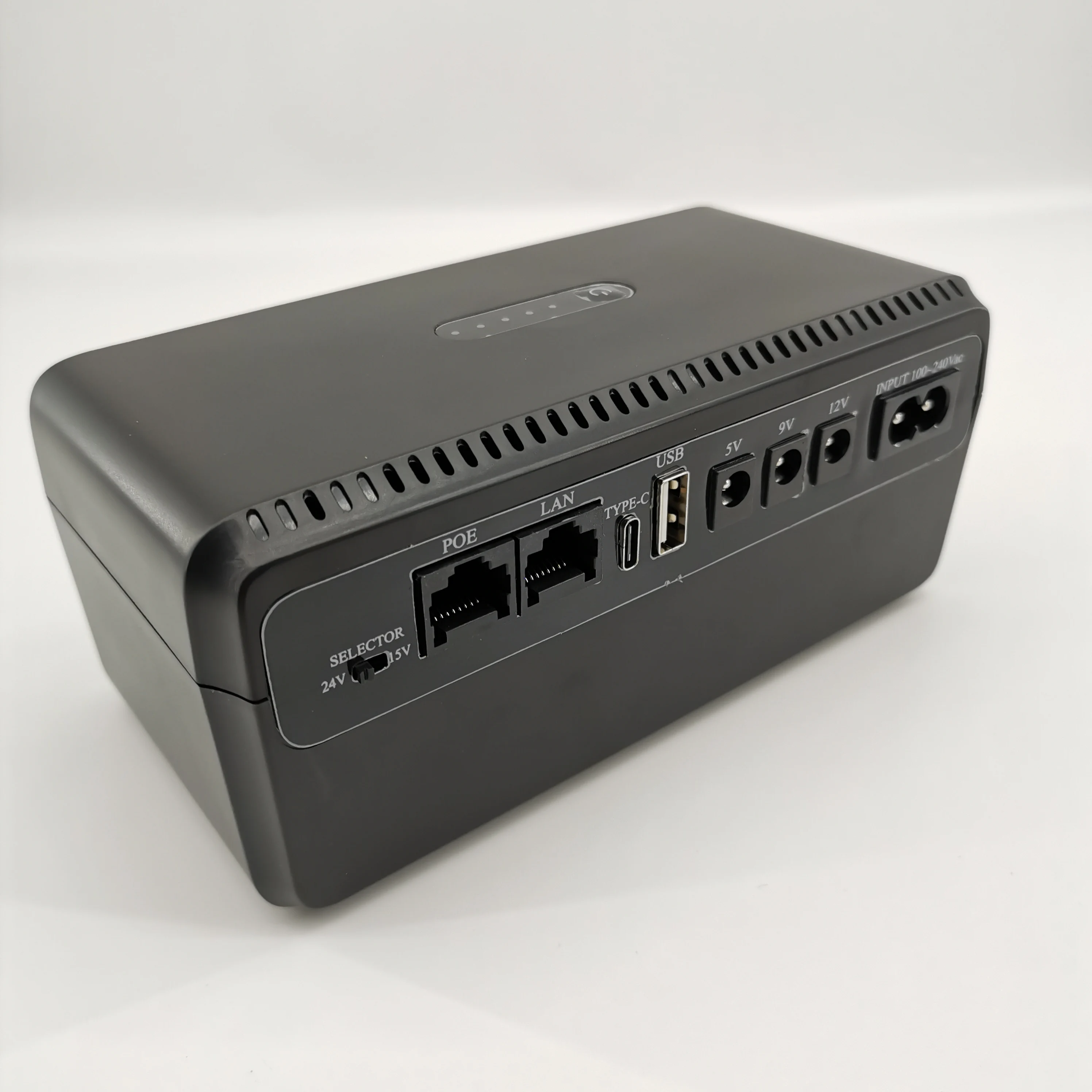 جديد 36 واط 20000 مللي أمبير UPS صغير LiFePO4 بطارية على الانترنت تيار مستمر احتياطية الطاقة UPS لكاميرا CCTV مودم موزع إنترنت واي فاي 12 فولت 9 فولت 5 فولت POE LAN TYPE-C #3