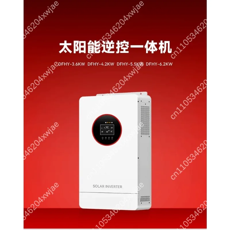 6.2KW Solar Inverter Charger All in One Pure Sine Wave with MPPT Controller Cross Border